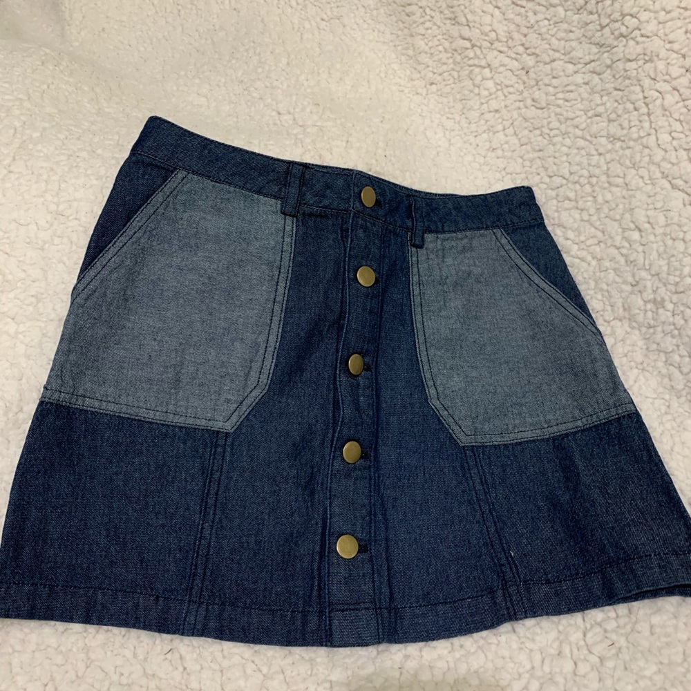 Kids denim skirt